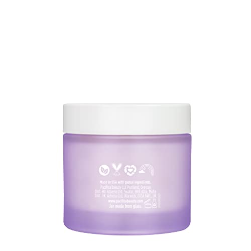 Pacifica Crema facial para reparación de barreras de cerámica vegana, crema hidratante diaria, crema hidratante, aprobada por la asociación ecezma, segura para pieles sensibles, sin fragancia, 100% vegana + libre de crueldad