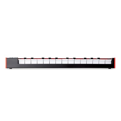 AKAI Professional LPK25 MKII - Тeclado controlador MIDI USB con 25 teclas de sinte sensibles para Mac y PC, arpegiador y software de producción musical