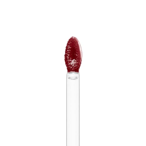 NYX Professional Makeup, LIP IV Gloss Serum Hidratante, Tono: Crnbry Splash. Tinta de Labios hidratante con alto pigmento infusionado con agua de coco y magnesio. Fórmula vegana.