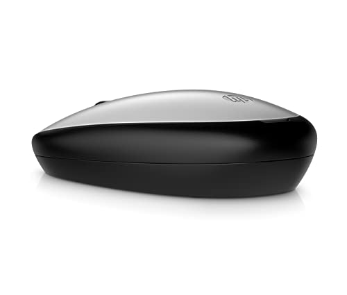 HP Mouse Inalámbrico 240, Conectividad de 10 mts, 2.4 GHz, Windows/MAC OS, Plata (43N04AA)