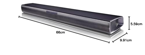 LG Soundbar SQC1 | Barra de Sonido 2.1 Canales 160W con Subwoofer inalámbrico | Bluetooth, Sonido Envolvente y Graves Profundos para TV