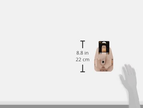 Soporte para Cinta Métrica Custom Leathercraft Marrón Resistente