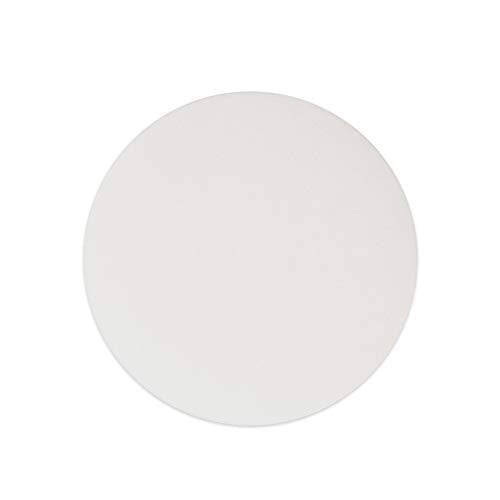 Círculos de Papel de Filtro de Celulosa stonylab de 150 mm con Velocidad de Filtración Media y Retención de 20 Micrones, Paquete de 100