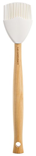 Le Creuset of America Craft Series - Juego de utensilios de cocina de 5 piezas, color beige, Blanco, 1