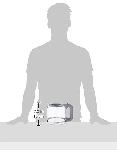 Braun BRSC007 - Jarra de repuesto para cafetera (12 tazas), color blanco