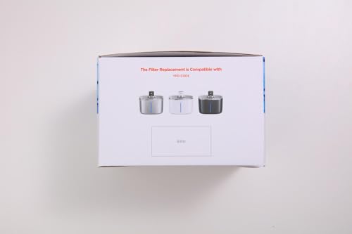 Filtros de Repuesto para Fuente de Agua para Mascotas FeelNeedy 10 Pack para Fuente Inalámbrica de 135 fl oz/4L