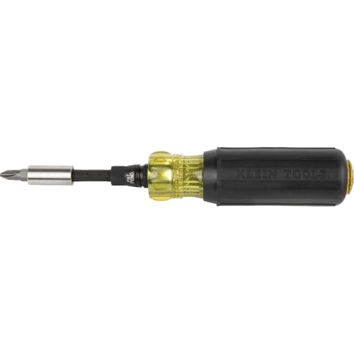 Klein Tools 32501HD KNECT - Juego de destornilladores multipuntas y tuercas con clasificación de impacto de 46 piezas con funda MODbox, 39 bits, 4 destornilladores de tuerca, soporte de brocas, mango