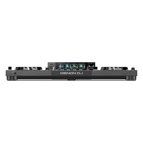 Denon DJ SC Live 4 Controlador DJ con separación de Stems en 4 Decks, Streaming por WiFi, Altavoces Integrados, Compatible con Serato DJ y Virtual DJ