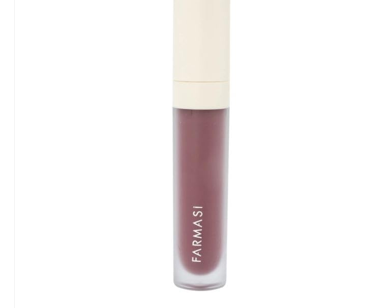 FARMASI Brillo Labial Lacquer 09 Inspiradpra, Acabado Brillante, Color Marrón, Fórmula Líquida