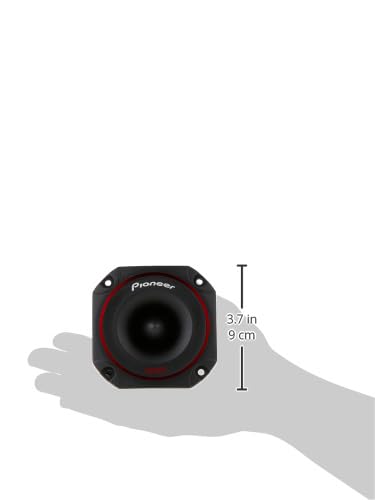 Tweeters Pioneer Serie PRO TS-B351PRO 3.5 Pulgadas 250W Estilo Bala para Audio de Coche de Alto SPL Profesional