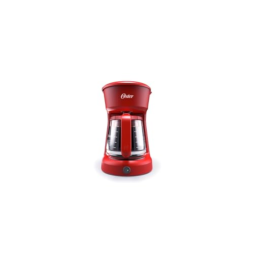 Cafetera de Goteo Oster Rojo 12 Tazas