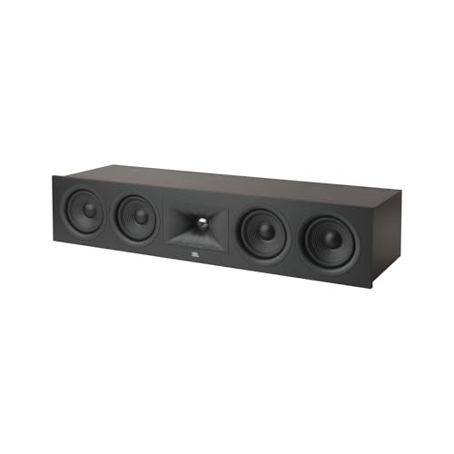 JBL Bocina Stage 245C de Canal Central 2.5 Vías, HDI, 4 Woofers de 114 mm, Tweeter de 25 mm - Negro