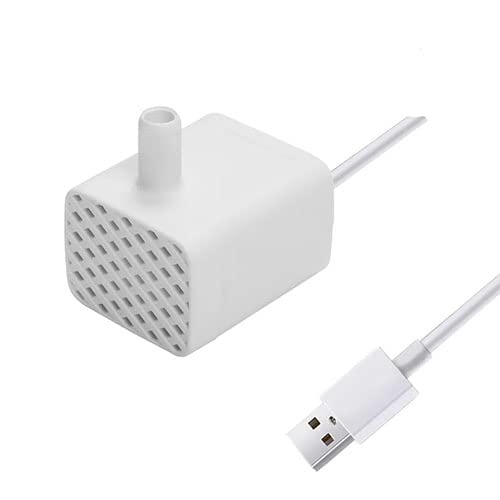 Bomba de agua para fuente de mascotas, fuente de agua inteligente para gatos, color blanco HB-200