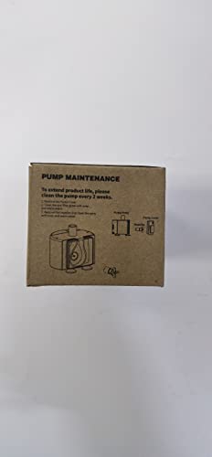 Bomba de Agua SOOFPET Blanca Silenciosa y Eficiente para Gatos