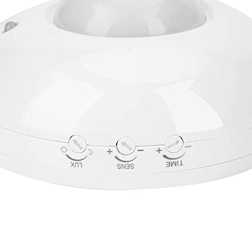 Detector Infrarrojo Yosoo 110v-240v Ajustable con Sensor Automático de Movimiento en Techo