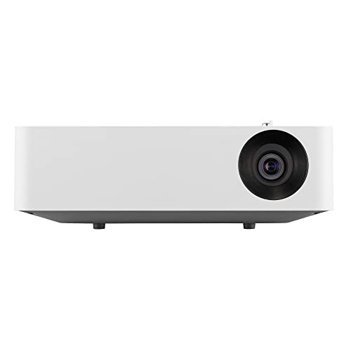 LG Proyector PF610P CineBeam, hasta 120'', LED RGBB, 1000 lúmenes, Full HD 1920 1080, HDR10 150.000:1, Smart Home Teatro portatil, Video, Disney+, Youtube, Apple TV yWireless Mirroring with MiraCast