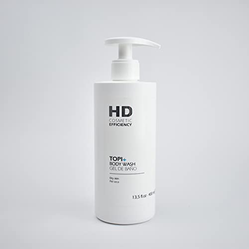 HD Cosmetic Topi+ Gel De Baño 400 ml Sin Jabón Higiene Suave Piel Seca Uso Diario