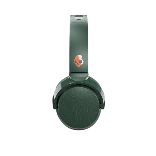 Audífonos On-Ear Inalámbricos Skullcandy Riff 2 Verde con 34 Horas de Autonomía y Micrófono Compatibles con iPhone Android Bluetooth
