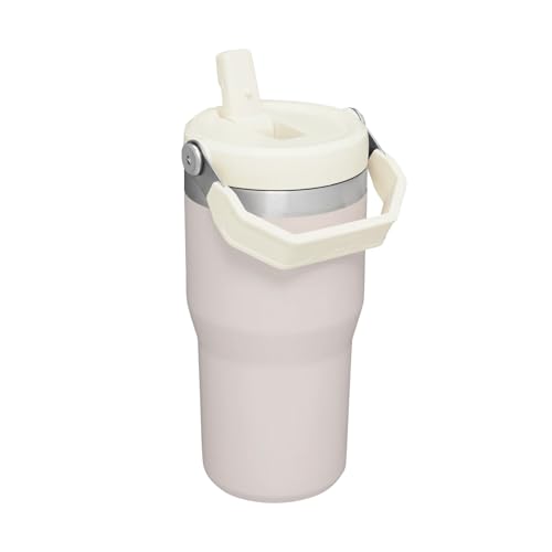 Termo Stanley Acero Inoxidable Rose Quartz con Popote Abatible a Prueba de Fugas 591 ml
