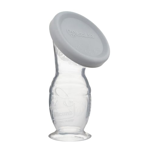 Haakaa Gen 2 Recolector de leche materna con base de succión y tapa a prueba de fuga 4oz/100ml
