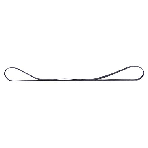 Bnineteenteam Cinturón de Goma de Registro Negro, Cinturón de Jugador Compatible con Placa giratoria, Cinturón de Repuesto para fonógrafo(1L11 270mm)