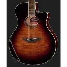 Yamaha Guitarra ‎APX600FM TBS electroacústica, Tabacco Brown Sunburst.