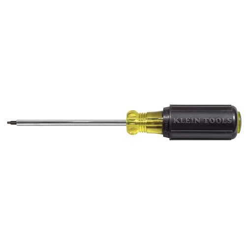 Klein Tools 80031 Juego de destornilladores, kit de 5 piezas incluye 2 ranurados, 2 Phillips y 1 destornillador de punta cuadrada, agarre cómodo