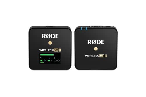 Sistema de Micrófono Inalámbrico Rode GO II de un Solo Canal
