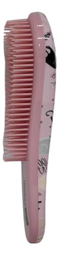 CALA - cepillo para el cabello sin enredos (1 pieza, gatos rosa)