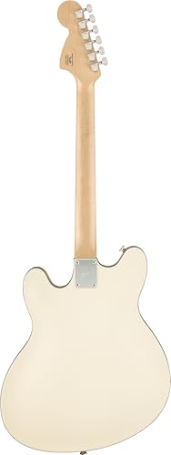 Fender Affinity Series Starcaster Deluxe, Laurel Fingerboard, Olympic White