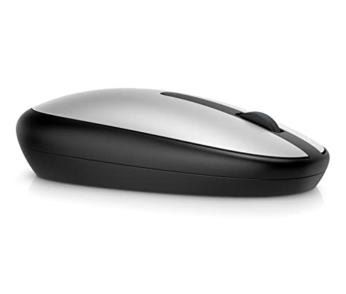 HP Mouse Inalámbrico 240, Conectividad de 10 mts, 2.4 GHz, Windows/MAC OS, Plata (43N04AA)