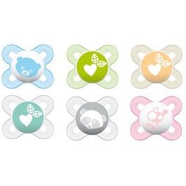 Chupones MAM para Recién Nacidos - Paquete de 4 Piezas, el Mejor para tu Bebé de 0 Meses - Diseño Originales (Recien Nacido, Niña)