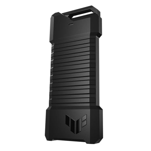 SSD Portátil TUF Gaming 1 TB Negro Aluminio Resistente para Hombre