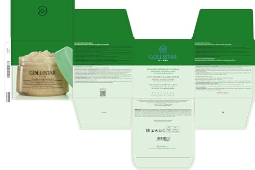 Exfoliante Corporal Collistar Rojo con Sales y Azúcar de Caña para Piel Suave y Radiante