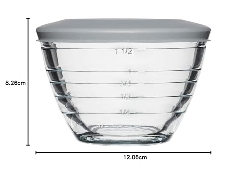 Cuencos de Vidrio Anchor Hocking Transparente 6 Piezas 4 en 1