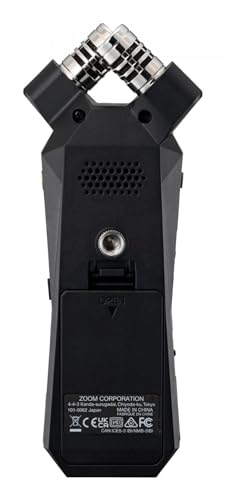 Grabadora Estéreo Zoom H1essential Blanca con Micrófonos X/Y y Flotador de 32 Bits para Músicos y Creadores