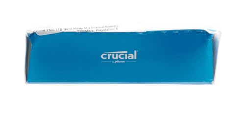 Crucial T500 1TB Gen4 NVMe M.2 SSD Interno para Juegos con disipador de Calor, hasta 7300 MB/s, Compatible con PlayStation 5 + 1mo Adobe CC Todas Las Aplicaciones - CT1000T500SSD5
