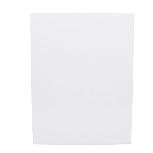 Golpeador de guitarra de 3 capas, material de 24 x 31 bricolaje, protector de púas en blanco, hoja de placa para rayar Strat Tele, guitarra eléctrica, jazz, bajo de precisión (blanco)