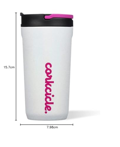 Corkcicle Taza para niños – 12 onzas (Sparkle Unicorn Magic)