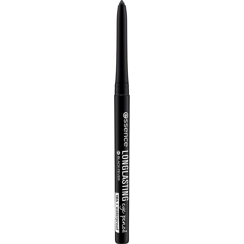 essence - Pack de Maquillaje para Ojos: Máscara Lash Princess Waterproof 12 ml + Lash & Brow Gel 9 ml + Lápiz Long-Lasting Black Fever 0.28 g, Volumen, Definición y Precisión de Larga Duración