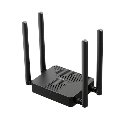 TP-Link Mercusys Router Wi-Fi 6, 802.11ax, AX1500, 3*Puertos Gigabit, 4*Antenas de Alta Ganancia, fácil configuración. MR62X