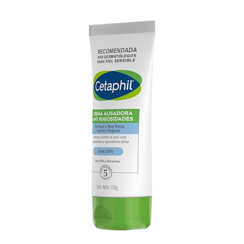 CETAPHIL Crema Alisadora Anti Rugosidades 170 g Ayuda a Suavizar la Piel Áspera y Rugosa Recomendada por Dermatólogos para Piel Sensible.