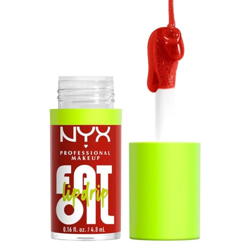 NYX Cosmetics, Fat Oil Lip Drop, Brillo Labial, Losin Cone-Trol