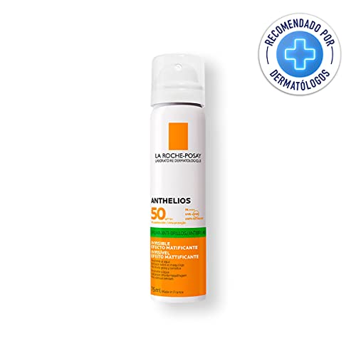 La Roche Posay Anthelios Bruma Invisible Ultraligera FPS 50+ Protector Solar Facial Spray, 75ml