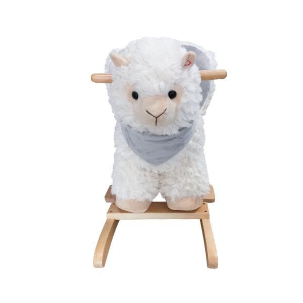 Mecedor de Peluche Carestino Llama Blanco