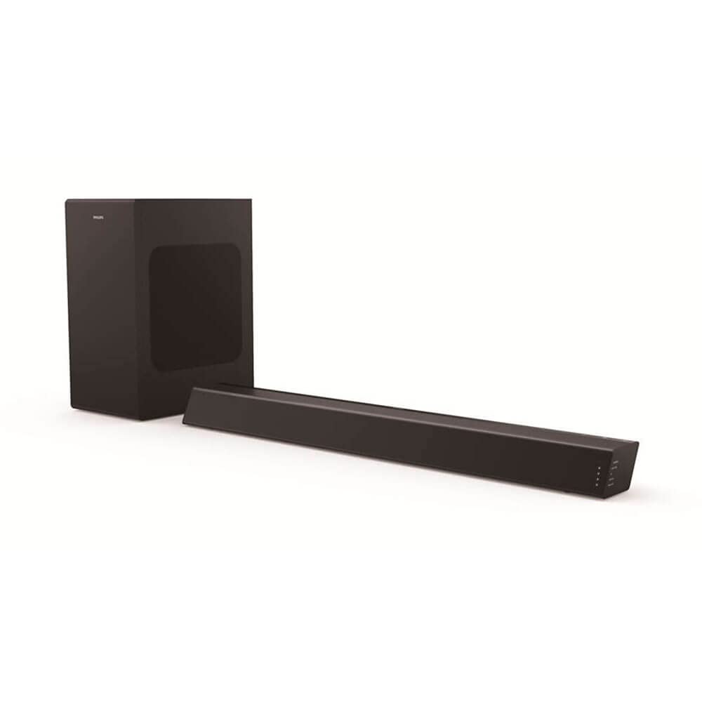 PHILIPS B7305 B7305 2.1 Canales 300 vatios Dolby Audio Performance Soundbar Altavoz con subwoofer inalámbrico, HDMI ARC (TAB7305)