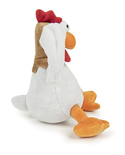Godog Action Plush Pollo con Tecnología de Protección para Masticar Juguete Animado para Perro