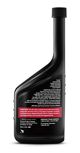 Chevron 65740-6PK 65740-CASE Techron Concentrate Plus Limpiador de Sistema de Combustible, 20 onzas, (Paquete de 6)