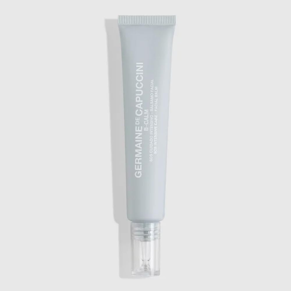 GERMAINE DE CAPUCCINI | B-CALM S.O.S. Cuidados Intensivos | Suero de bálsamo facial - Tratamiento calmante de emergencia - Piel sensible - Efecto instantáneo - 1oz
