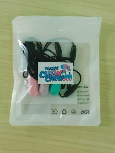 Colgante Masticable Tilcare Chew Chew Silicona para Niños y Adultos con Autismo